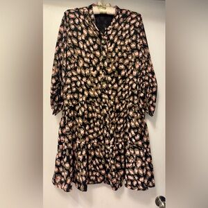 Leopard Print Button-Up Dress